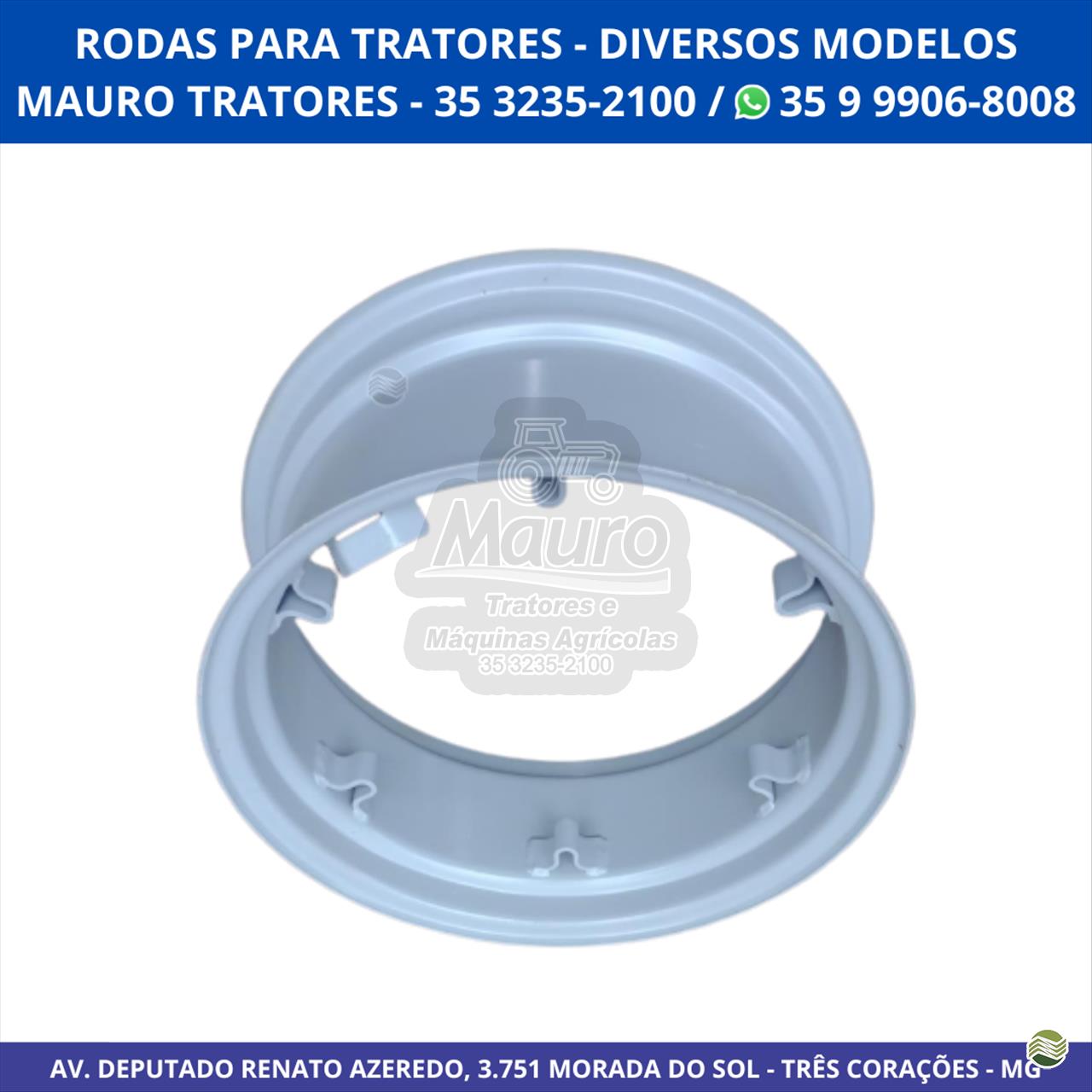 Aro/Roda 10x24 (12.4x24), 6 presilhas simples